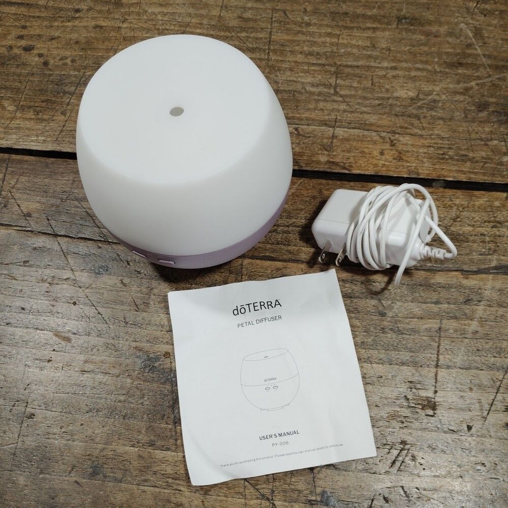 doTERRA Petal Diffuser Essential Oil Purple Aromatherapy Electric EC
